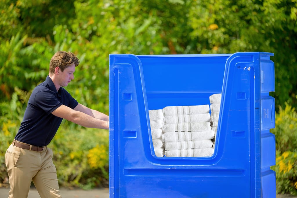 Blue River Laundry commercial linen facility
