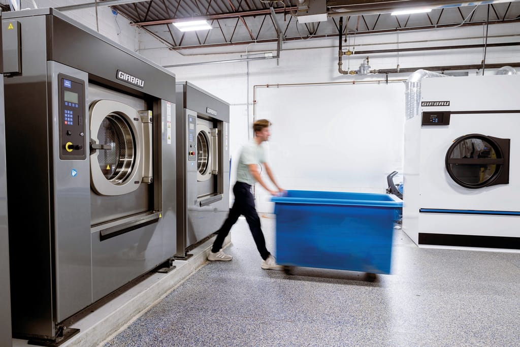Blue River Laundry commercial linen facility